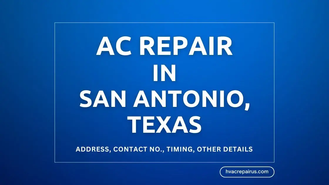 HVAC Repair in San Antonio, Texas