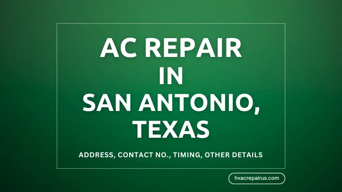 Best AC Repair in San Antonio, TX | Emergency AC repair service San Antonio