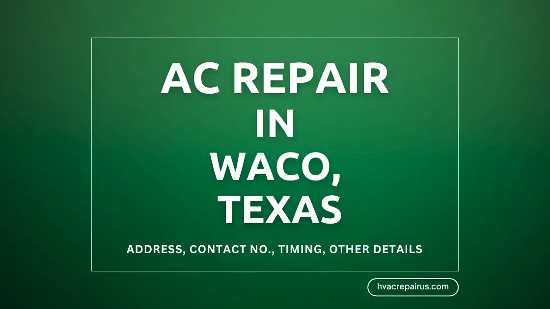 Best AC Repair in Waco, TX | Emergency AC Repair Service Waco